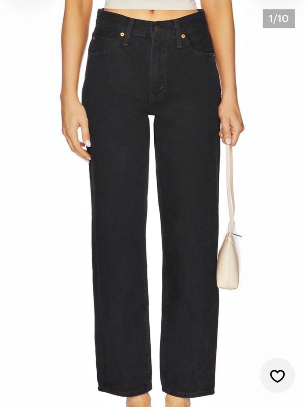 Levi's Dad Jean Black Straight Leg Jeans